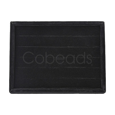 Wooden Cuboid Jewelry Rings Displays RDIS-L001-02A-1