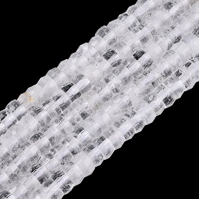 Natural Quartz Crystal Beads Strands G-Q606-46A-18-1