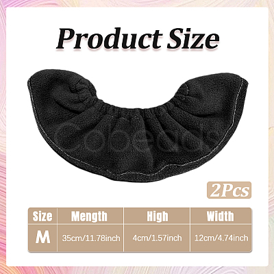 Velvet Ice Skate Guards AJEW-WH20022-85B-01-1