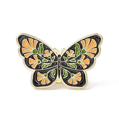 Butterfly Enamel Pin JEWB-E016-05G-05-1