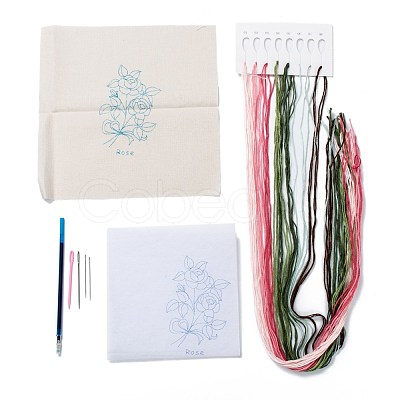 DIY Embroidered Making Kit DIY-F088-03-1