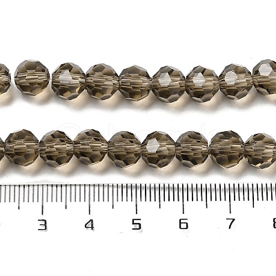 Transparent Glass Beads EGLA-A035-T8mm-D16-1