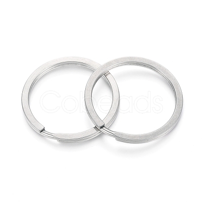 Tarnish Resistant 304 Stainless Steel Split Key Rings STAS-I123-23E-1