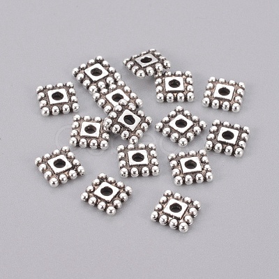 Tibetan Style Alloy Spacer Beads TIBEB-P002-02AS-NR-1
