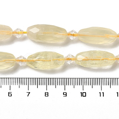 Natural Lemon Quartz Beads Strands G-H297-A04-01-1