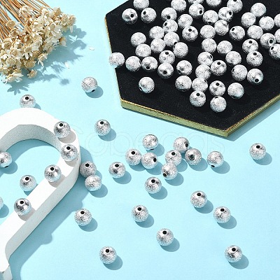 Frosted Acrylic Beads OACR-YW0002-24A-01-1