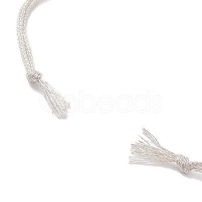 Polyester Cord Braided Bracelet Making AJEW-JB01377-01-1