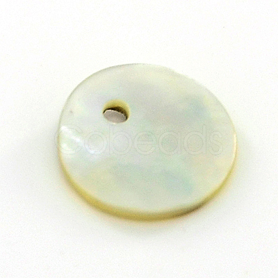 Natural Akoya Shell Charms SHEL-J001-03-1