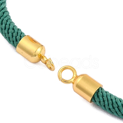 Nylon Cords Bracelet Makings Fit for Connector Charms AJEW-P116-02G-29-1