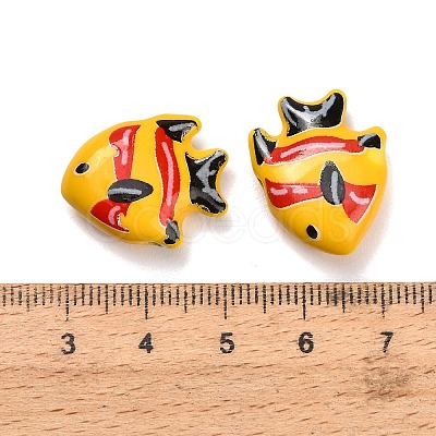Handmade Porcelain Beads PORC-F016-01C-1