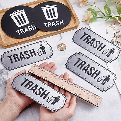 2 Styles PVC Self Adhesive Stickers DIY-GA0009-89-1