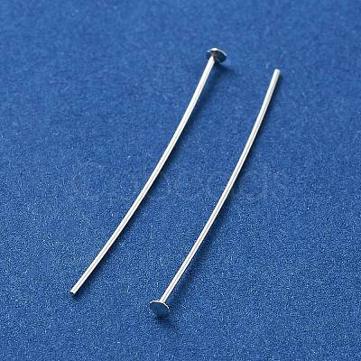 925 Sterling Silver Flat Head Pins STER-M117-03E-S-1