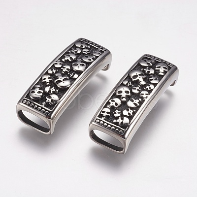 304 Stainless Steel Slide Charms STAS-K171-44AS-1