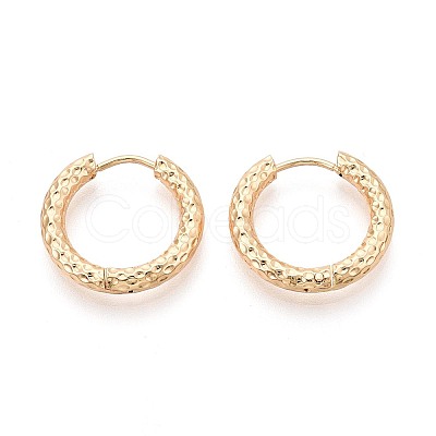 304 Stainless Steel Hoop Earrings STAS-T074-51G-1