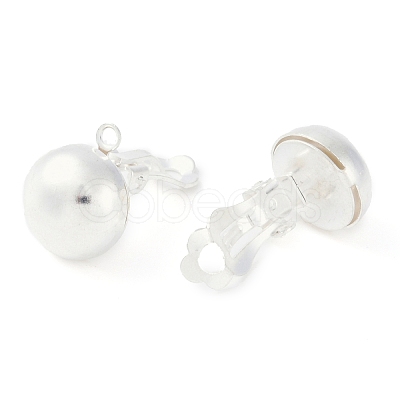 Brass Earring Findings KK-E031-S-1