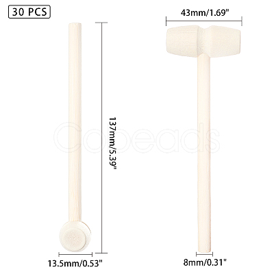 Mini Wooden Hammer TOOL-CA0001-02-1