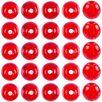 250Pcs Glass Round Beads GLAA-SP0001-49A-1