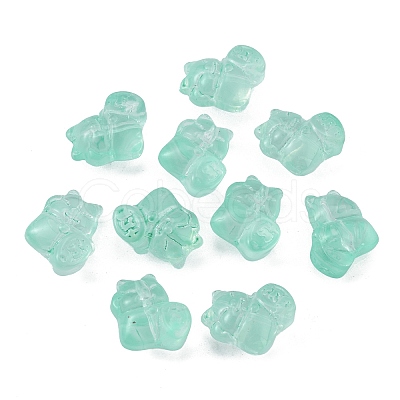 Transparent Glass Beads GLAA-TAC0015-01F-1