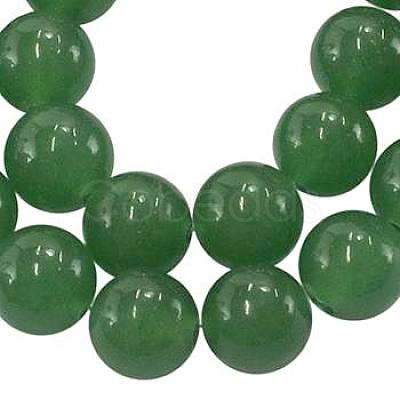 Natural Dyed White Jade Beads Strands JBR10-10mm-1
