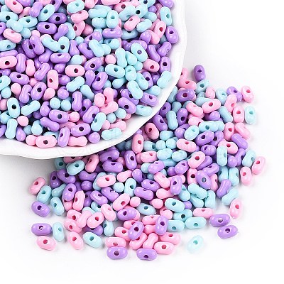 Opaque Acrylic Beads MACR-T048-02M-13-1