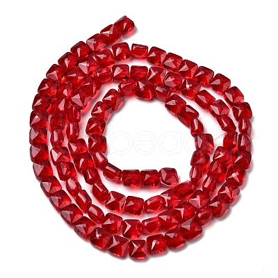 Transparent Glass Beads Strands GLAA-L050-A16-1