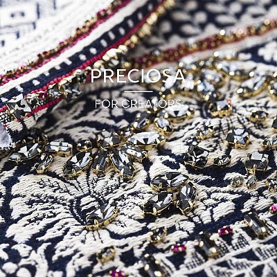 Preciosa® MAXIMA Crystal Fancy Stones Y-PRC-FB4-10330-1