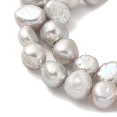 Dyed Natural Cultured Freshwater Pearl Beads Strands PEAR-A006-09D-1