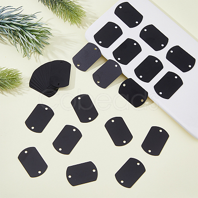 40Pcs Aluminum Connector Charms ALUM-DC0001-01-1