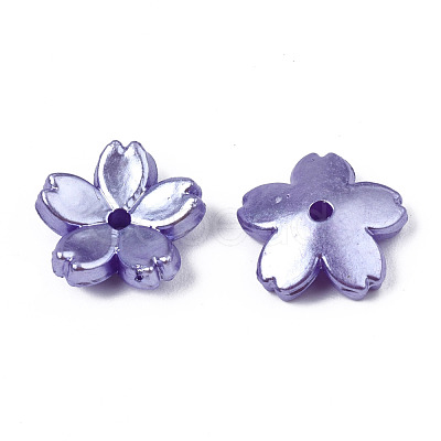 Acrylic Imitation Pearl Beads OACR-N012-002-1