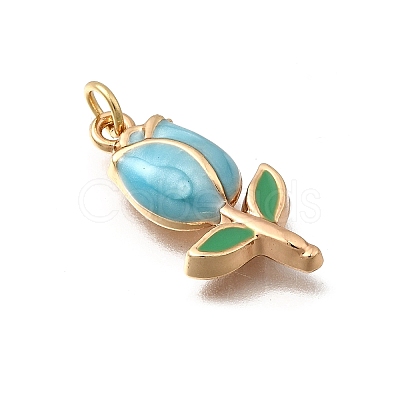 Alloy Enamel Pendants PALLOY-JF04388-1