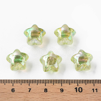 1-Hole Transparent Acrylic Buttons MACR-S373-129-C02-1