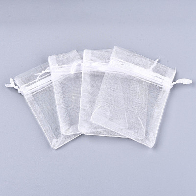 Organza Gift Bags with Drawstring OP-R016-9x12cm-04-1