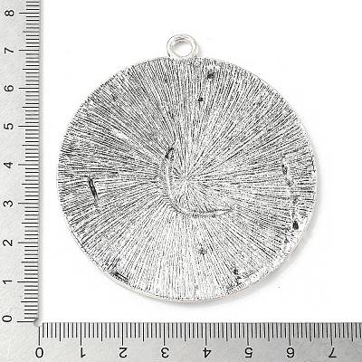 Tibetan Style Alloy Big Pendants TIBEP-F077-01D-1
