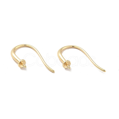 Rack Plating Brass Earring Hooks LS-KK-D083-13G-1