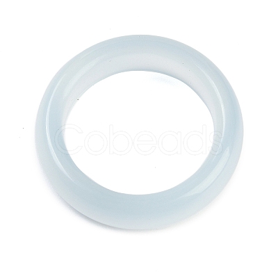 Dyed & Heated Natural Agate Finger Rings for Women RJEW-Z075-02Q-1