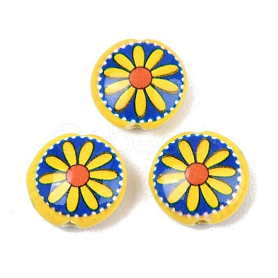 Printed Handmade Porcelain Beads PR-CBA938E-02C-1
