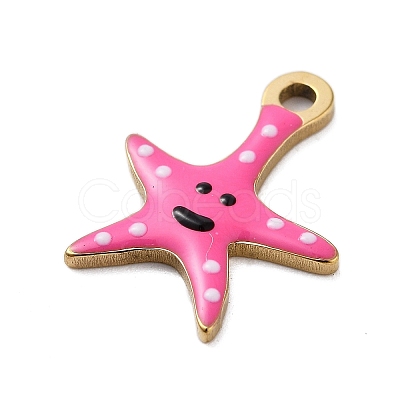 Ion Plating(IP) 201 Stainless Steel Charms STAS-A101-01C-02G-1