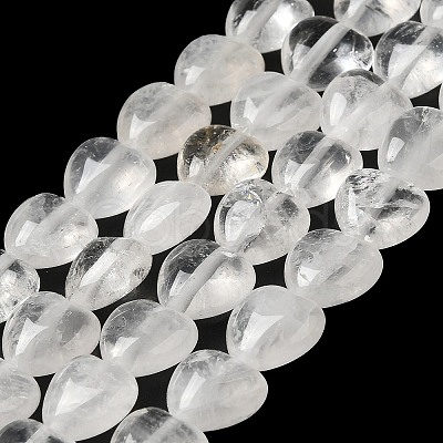 Natural Quartz Crystal Beads Strands G-B022-21B-1