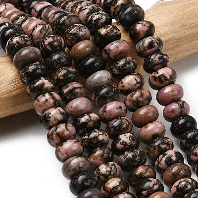 Natural Rhodonite Beads Strands G-A280-A21-03-1