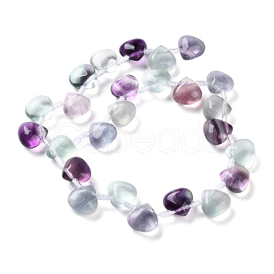 Natural Fluorite Beads Strands G-G116-A01-01-1