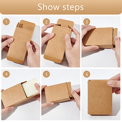 Kraft Paper Mailer Boxes CON-WH0093-09-1