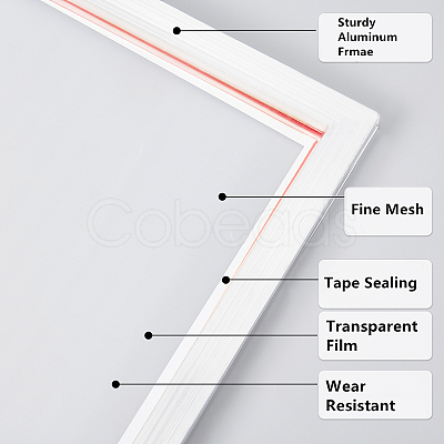 Olycraft Aluminum Alloy Screen Printing Frame TOOL-OC0001-27-1