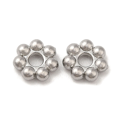 Non-Tarnish 304 Stainless Steel Spacer Beads STAS-H176-04A-P-1