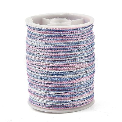 12 Rolls 12 Colors Polyester Cord OCOR-L046-B01-1