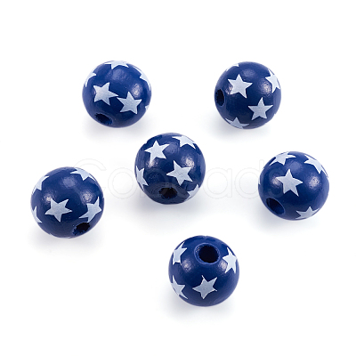Natural Wooden Beads LS-WOOD-TAC0010-04C-1