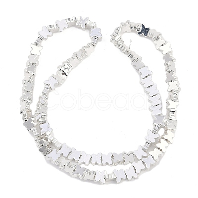 Electroplated Synthetic Non-magnetic Hematite Beads Strands G-C156-02S-1