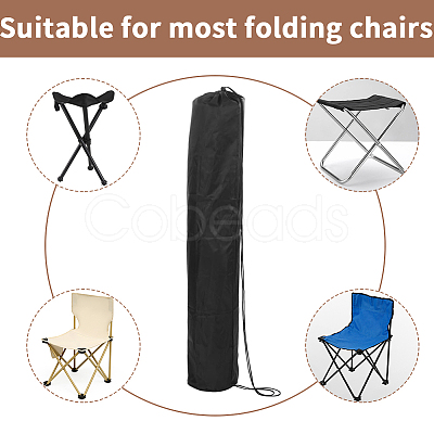 Polyester Bracket Storage Drawstring Bags ABAG-WH0038-37C-1