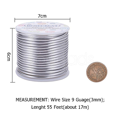 Round Aluminum Wire AW-BC0001-3mm-02-1