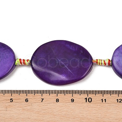 Natural Fire Crackle Agate Beads Strands G-P605-L03-01E-1