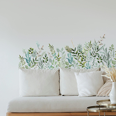 Translucent PVC Self Adhesive Wall Stickers STIC-WH0015-338-1